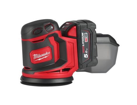 Milwaukee - M18BOS125-502B-SZLIFIERKA MIMOŚR. 125MM - 4933464229
