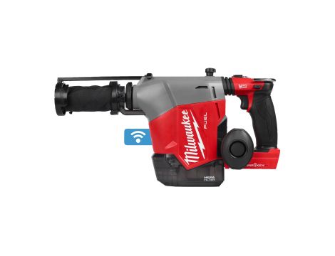 Milwaukee - M18FHAFOH16-0 Młot udarowo-obrotowy SDS+ o średnicy 16mm z adapterem do usuwania pyłu DDE-0 wersja z walizką - 4933493532