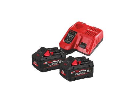 Milwaukee - M18FORGENRG-802  ZESTAW FORGE 2X8AH + ŁADOWARKA - 4933498612