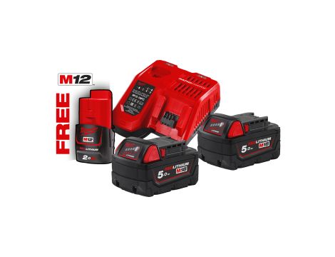 Milwaukee - M18NRG-502-ZESTAW NRG - 4933459217