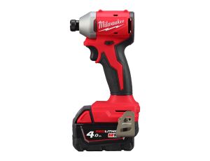 Milwaukee - M18™ KOMPAKTOWA BEZSZCZOTKOWA ZAKRĘTARKA UDAROWA 1/4” HEX - 4933492840