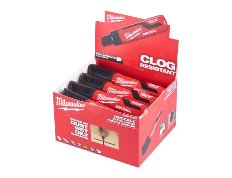 Milwaukee - Marker XL czarny - 1 szt. - 4932471559 - opakowanie 12 szt. Cena za szt. - 2