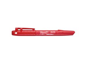 Milwaukee - Marker ze standardową końcówką - czerwony - 1 szt. - 48223170 - opakowanie 36 szt. Cena za szt.