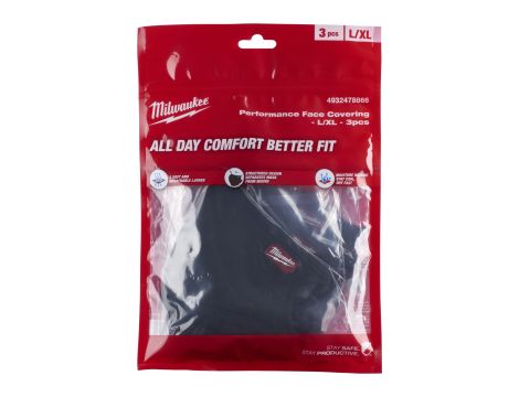 Milwaukee - Maska materiałowa - L/XL - 3 szt. - 4932478866 - 2
