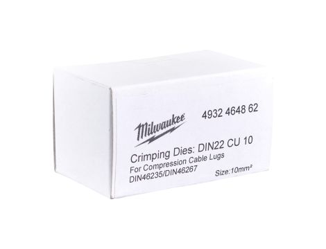 Milwaukee - MATRYCA ZACISKOWA DIN22 CU 10 - 4932464862 - 2