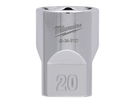 Milwaukee - Nasadka 1/2" 20mm standardowa (metryczna) - 4932480018