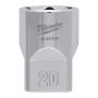 Milwaukee - Nasadka 1/2" 20mm standardowa (metryczna) - 4932480018 - 2