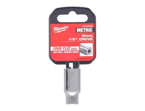 Milwaukee - Nasadka 1/2" 8mm standardowa (metryczna) - 4932480006 - 2