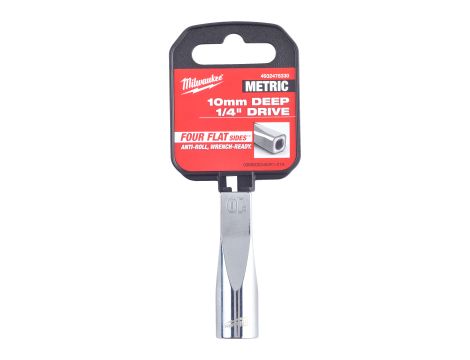 Milwaukee - Nasadka 1/4" 10mm długa (metryczna) - 4932478330 - 2