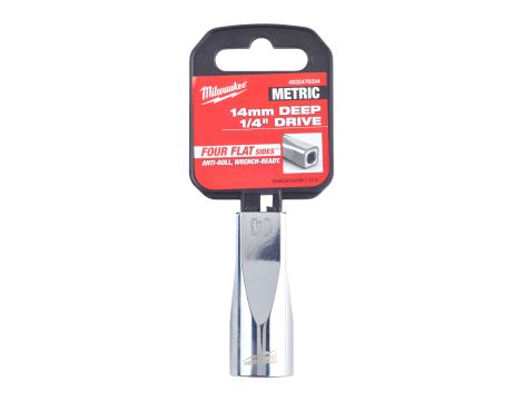 Milwaukee - Nasadka 1/4" 14mm długa (metryczna) - 4932478334 - 2
