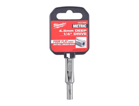 Milwaukee - Nasadka 1/4" 4,5mm długa (metryczna) - 4932479995 - 2