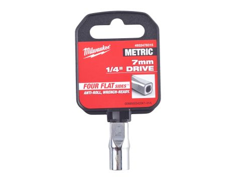 Milwaukee - Nasadka 1/4" 7mm standardowa (metryczna) - 4932478315 - 2