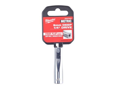 Milwaukee - Nasadka 1/4" 9mm długa (metryczna) - 4932478329 - 2