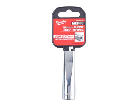 Milwaukee - Nasadka 3/8" 12mm długa (metryczna) - 4932478356 - 2