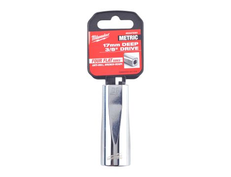 Milwaukee - Nasadka 3/8" 17mm długa (metryczna) - 4932478361 - 2