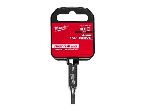 Milwaukee - Nasadka trzpieniowa Hex 1/4"  4mm - 4932480826 - 2