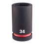 Milwaukee - Nasadka udarowa długa SHW 1" 34 mm, Hex - 4932480428 - 2
