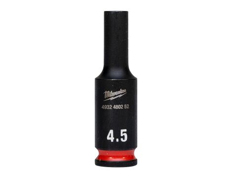 Milwaukee - Nasadka udarowa długa SHW 1/4" 4,5 mm, Hex - 4932480252