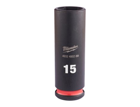 Milwaukee - Nasadka udarowa długa SHW 3/8" 15 mm Hex - 4932480289