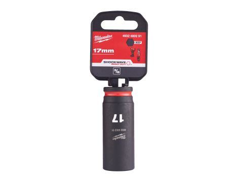 Milwaukee - Nasadka udarowa długa SHW 3/8" 17 mm Hex - 4932480291 - 2