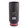 Milwaukee - Nasadka udarowa długa SHW 3/8" 20 mm Hex - 4932480294 - 2