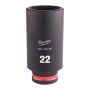 Milwaukee - Nasadka udarowa długa SHW 3/8" 22mm Hex - 4932480296 - 2