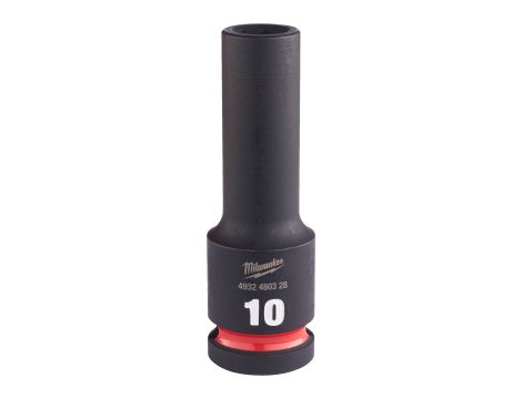 Milwaukee - Nasadka udarowa HEX 1/2" długa 10 mm - 4932480328