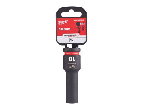 Milwaukee - Nasadka udarowa HEX 1/2" długa 10 mm - 4932480328 - 2