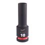 Milwaukee - Nasadka udarowa HEX 1/2" długa 10 mm - 4932480328 - 2
