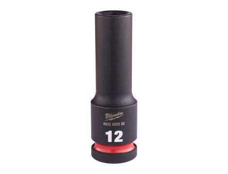 Milwaukee - Nasadka udarowa HEX 1/2" długa 12 mm - 4932480330