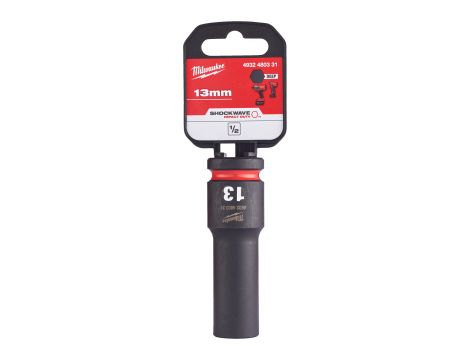 Milwaukee - Nasadka udarowa HEX 1/2" długa 13 mm - 4932480331 - 2