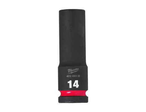 Milwaukee - Nasadka udarowa HEX 1/2" długa 14 mm - 4932480332