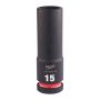 Milwaukee - Nasadka udarowa HEX 1/2" długa 15 mm - 4932480333 - 2