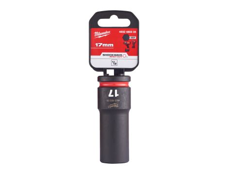 Milwaukee - Nasadka udarowa HEX 1/2" długa 17 mm - 4932480335 - 2