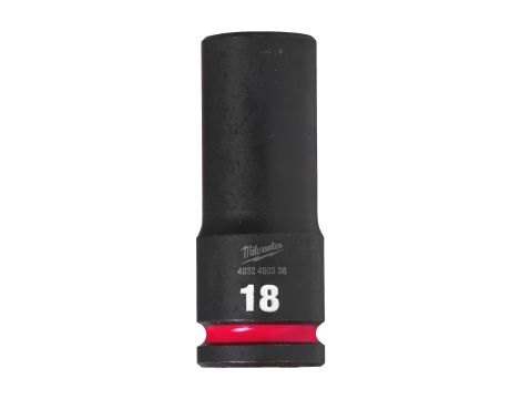 Milwaukee - Nasadka udarowa HEX 1/2" długa 18 mm - 4932480336