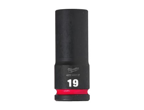 Milwaukee - Nasadka udarowa HEX 1/2" długa 19 mm - 4932480337