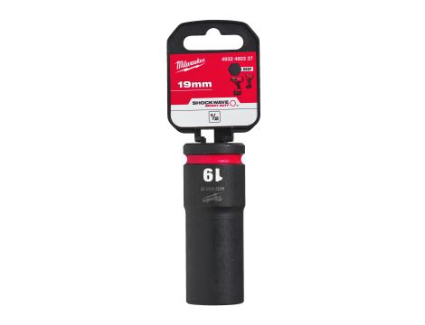 Milwaukee - Nasadka udarowa HEX 1/2" długa 19 mm - 4932480337 - 2