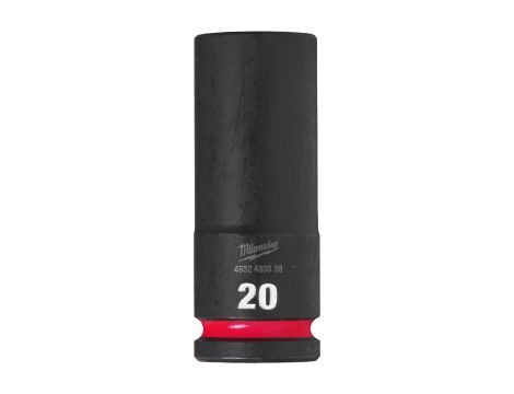 Milwaukee - Nasadka udarowa HEX 1/2" długa 20 mm - 4932480338