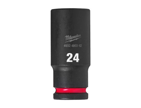 Milwaukee - Nasadka udarowa HEX 1/2" długa 24 mm - 4932480342
