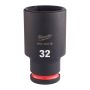 Milwaukee - Nasadka udarowa HEX 1/2" długa 32 mm - 4932480349 - 2