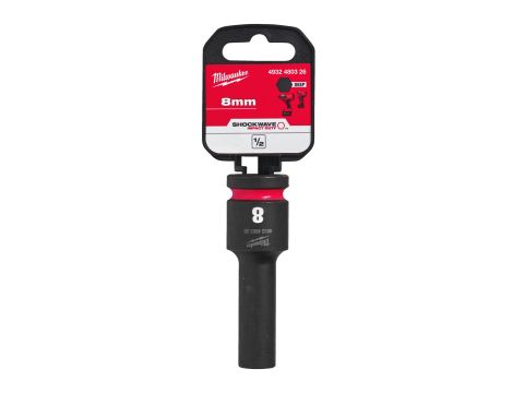 Milwaukee - Nasadka udarowa HEX 1/2" długa 8 mm - 4932480326 - 2