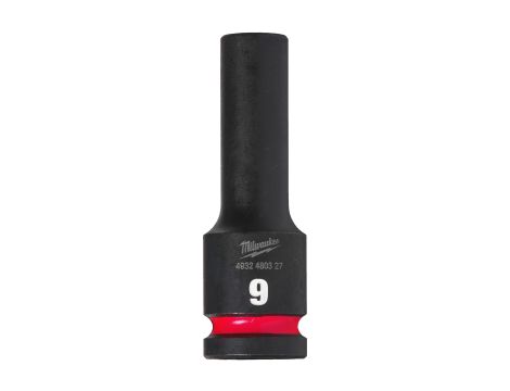 Milwaukee - Nasadka udarowa HEX 1/2" długa 9 mm - 4932480327