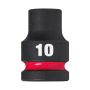 Milwaukee - Nasadka udarowa HEX 1/2" krótka 10 mm - 4932480304 - 2