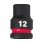 Milwaukee - Nasadka udarowa HEX 1/2" krótka 12 mm - 4932480306 - 2