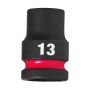 Milwaukee - Nasadka udarowa HEX 1/2" krótka 13 mm - 4932480307 - 2