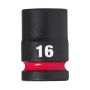 Milwaukee - Nasadka udarowa HEX 1/2" krótka 16 mm - 4932480310 - 2