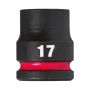Milwaukee - Nasadka udarowa HEX 1/2" krótka 17 mm - 4932480311 - 2
