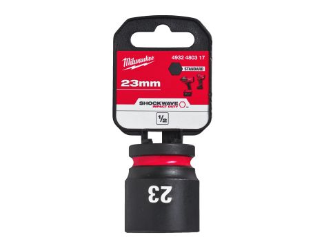 Milwaukee - Nasadka udarowa HEX 1/2" krótka 23 mm - 4932480317 - 2