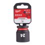 Milwaukee - Nasadka udarowa HEX 1/2" krótka 24 mm - 4932480318 - 3