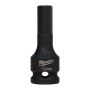 Milwaukee - Nasadka udarowa HEX 1/2" z końcówką bita HEX12 - 4932478067 - 2